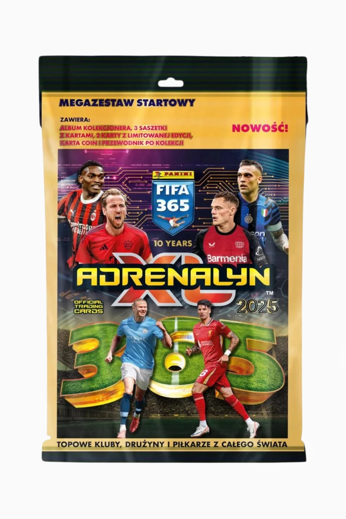 Karty Panini Fifa 365 AdrenalynXL 2025 Starter Pack