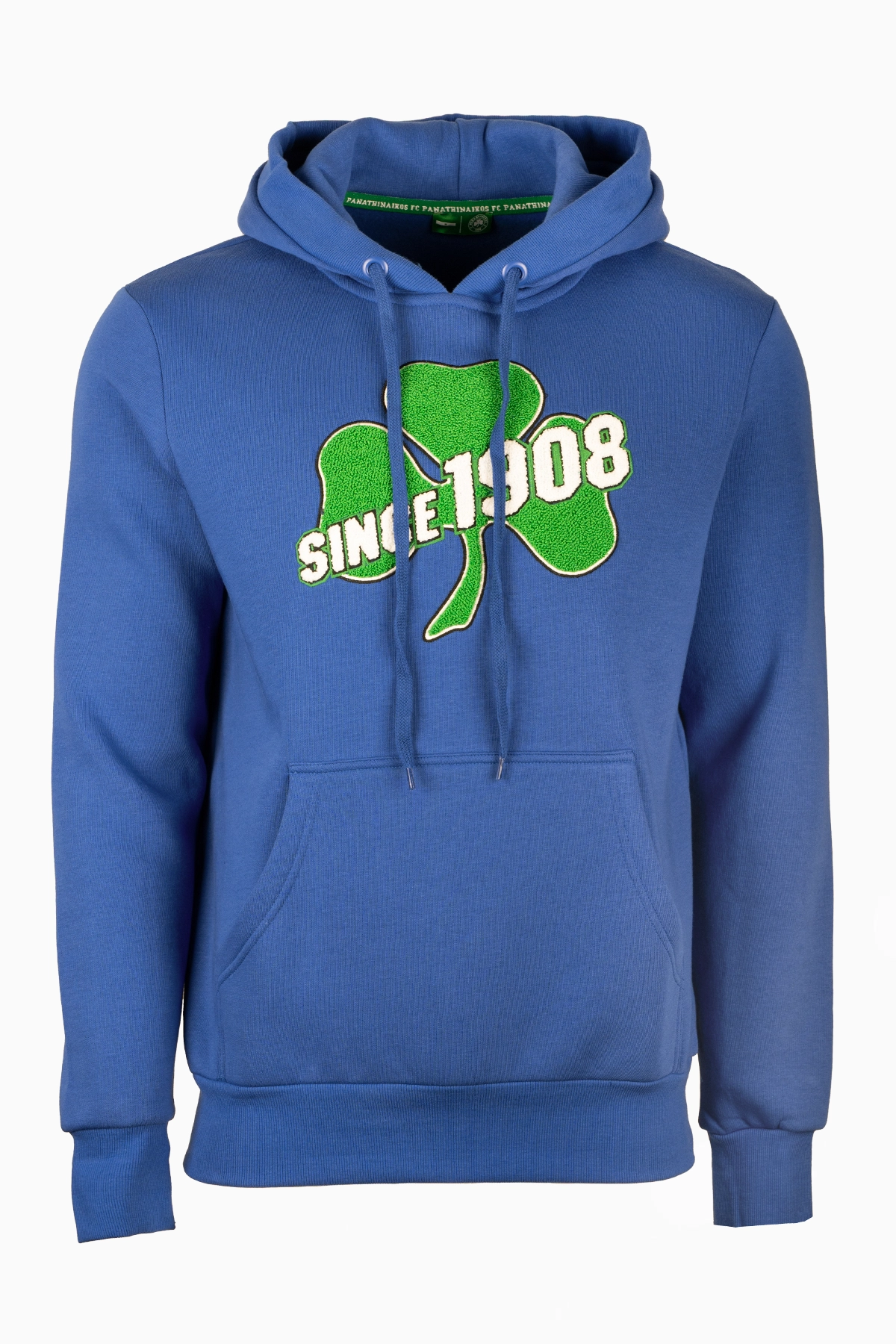 Bluza z kapturem Bodytalk Panathinaikos FC 24/25 Shamrock Since 1908 - Niebieski