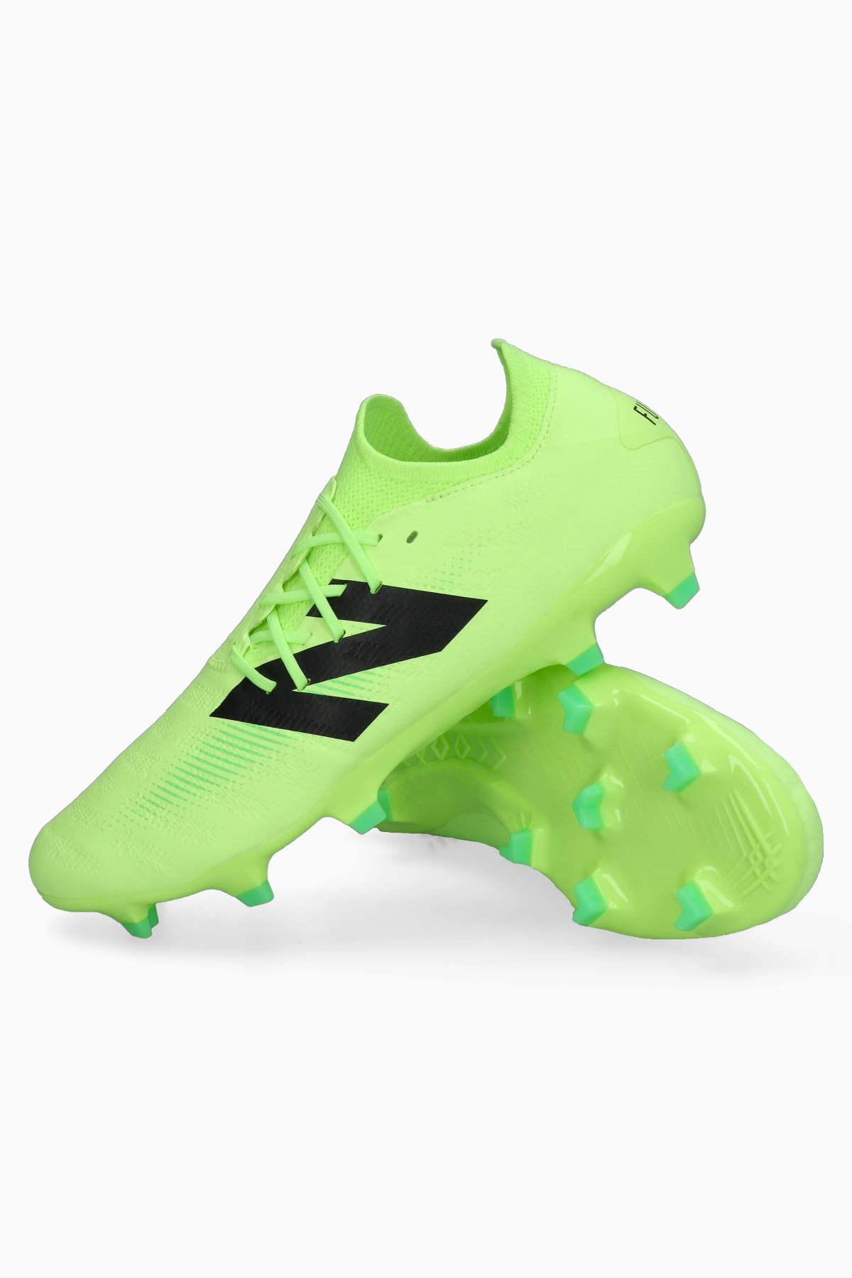 Korki New Balance Furon V7+ Destroy FG - Limonkowy
