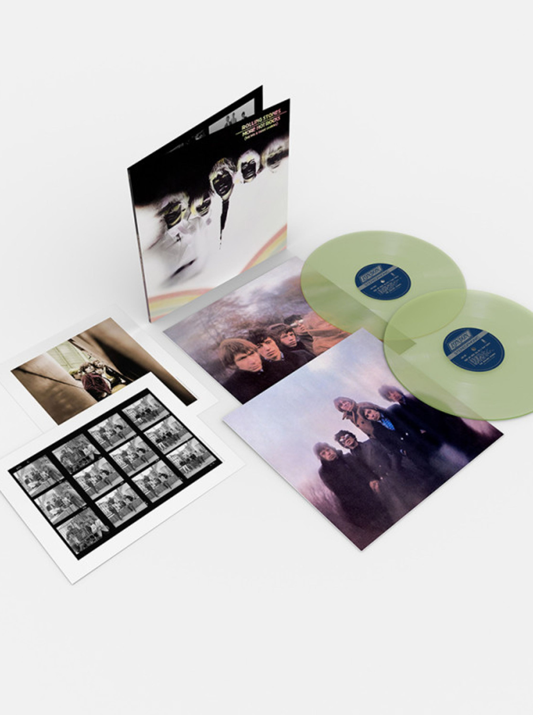 Płyta winylowa The Rolling Stones - More Hot Rocks (Big Hits & Fazed Cookies) (180g) (Limited Edition) (Glow In The Dark Vinyl)