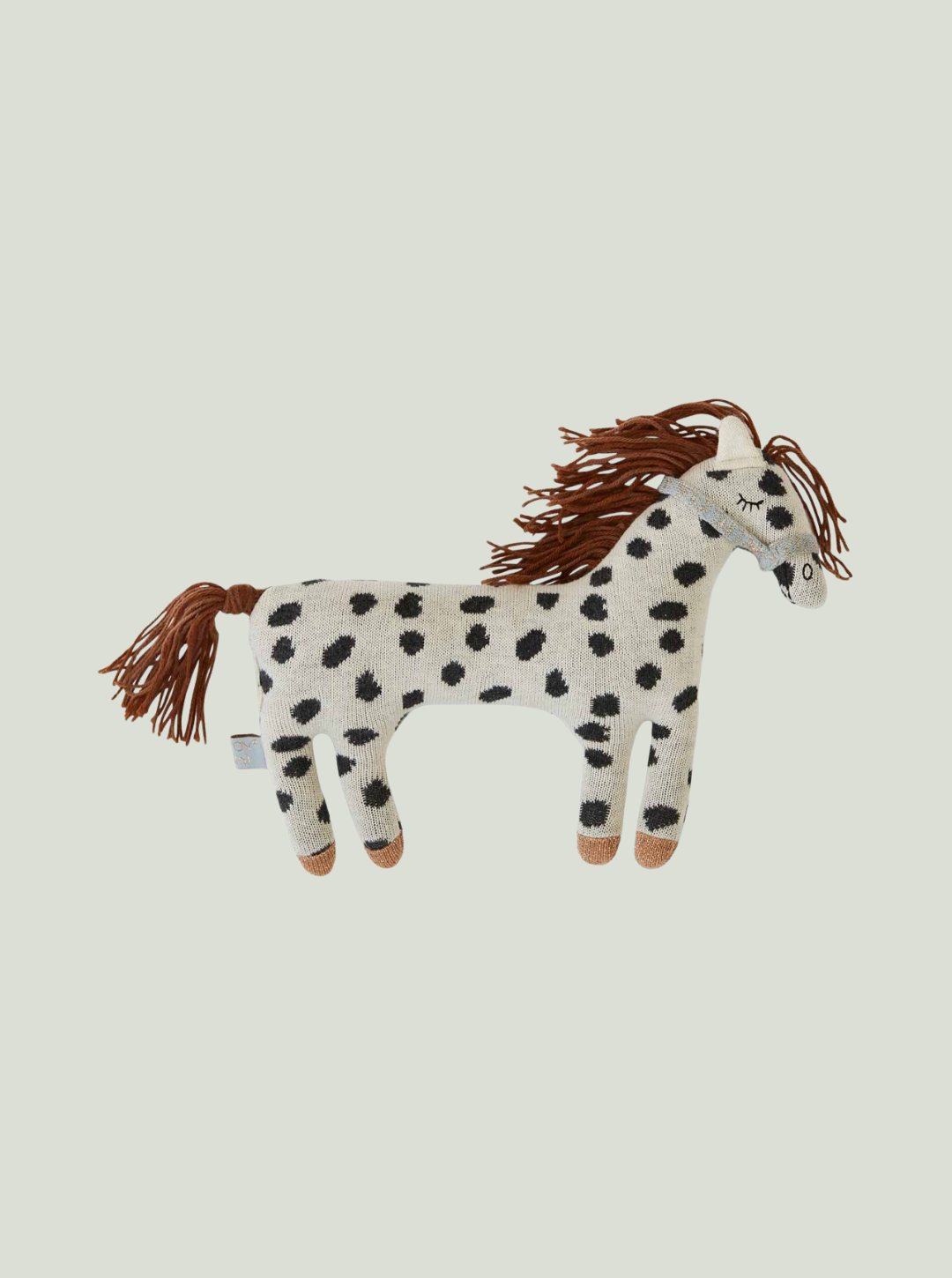 Maskotka Mały Kucyk Pelle Darling Offwhite / Black OYOY Mini