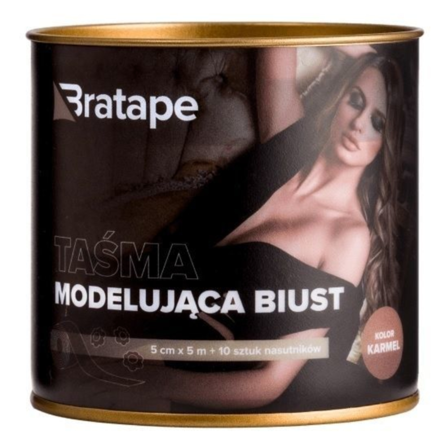 Bifarm - bratape karmel, specjalistyczna taśma formująca biust, 1 sztuka