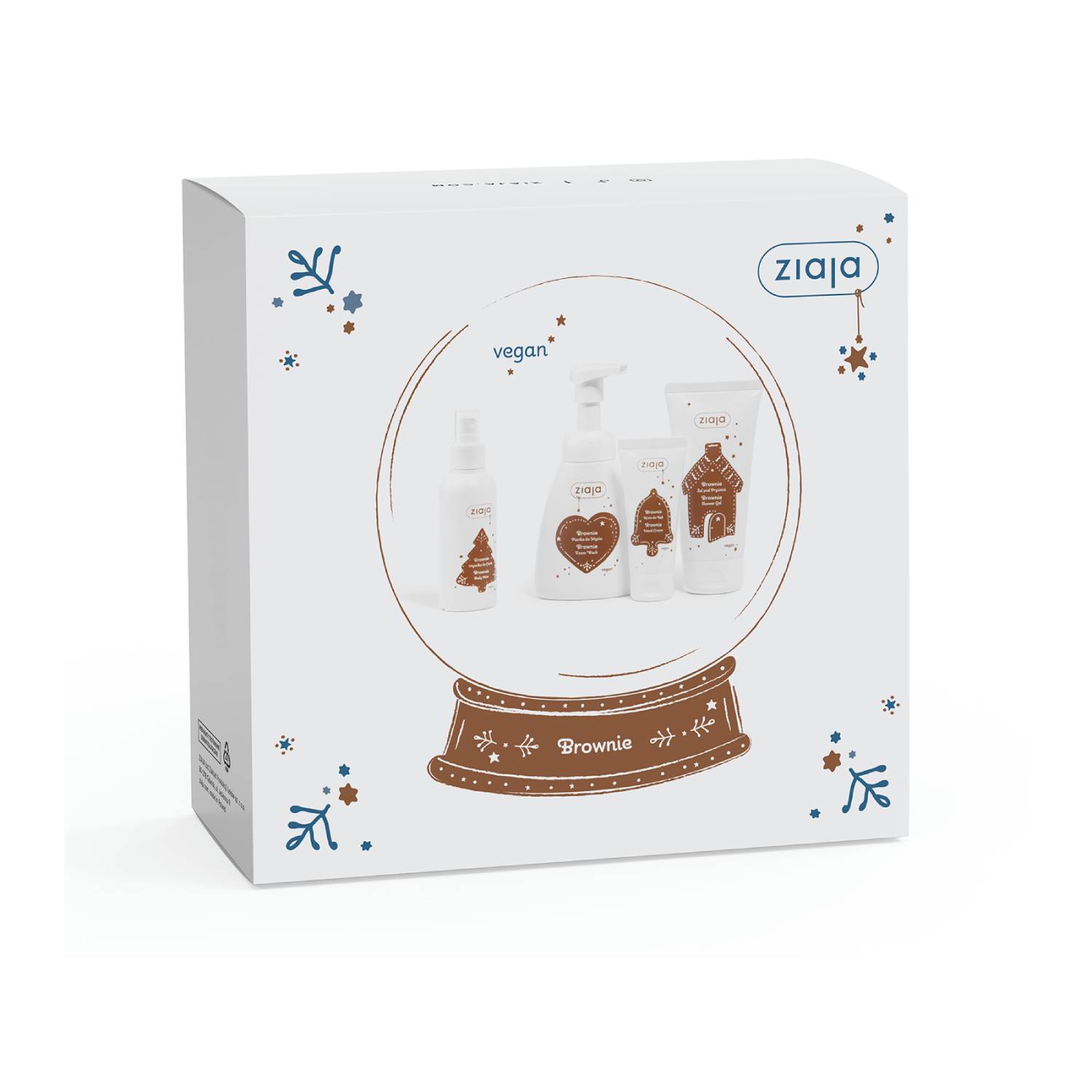 Ziaja - zestaw brownie, 1 komplet