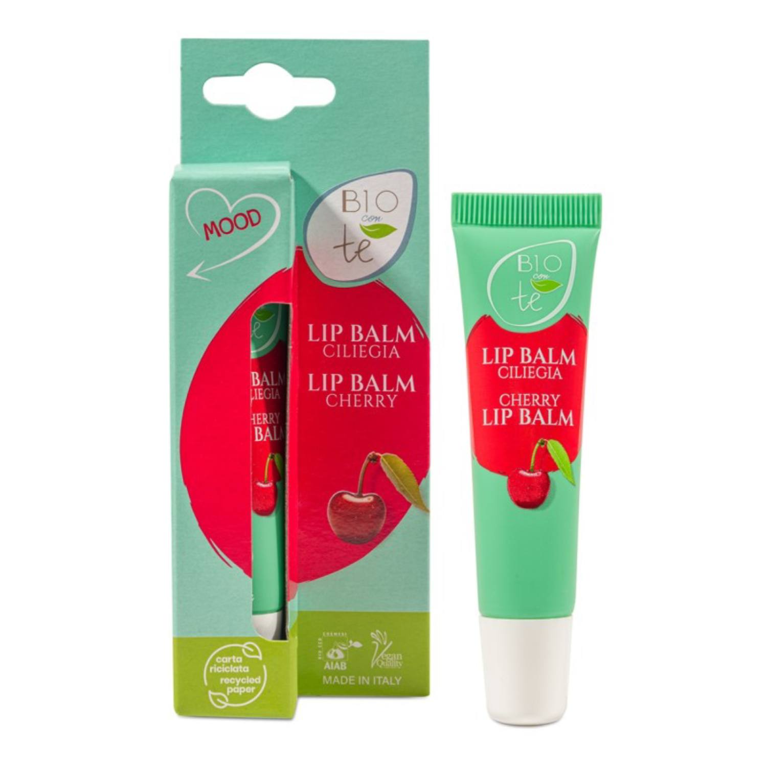 Pierpaoli bioconte - balsam do ust wiśniowy, 15 ml