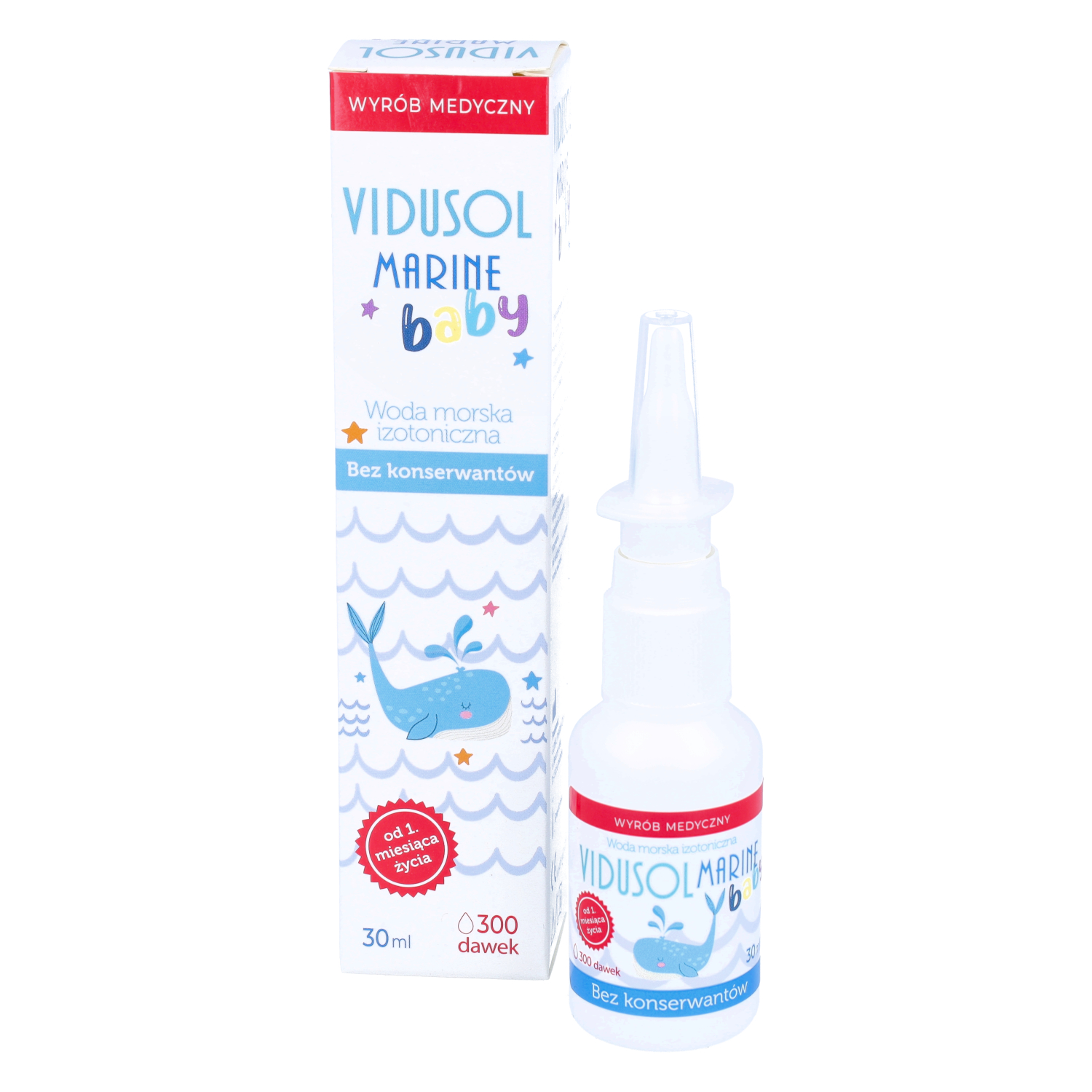 Zdrowe korzyści vidusol marine baby, spray, 30 ml (data ważności: 30.07.2026)