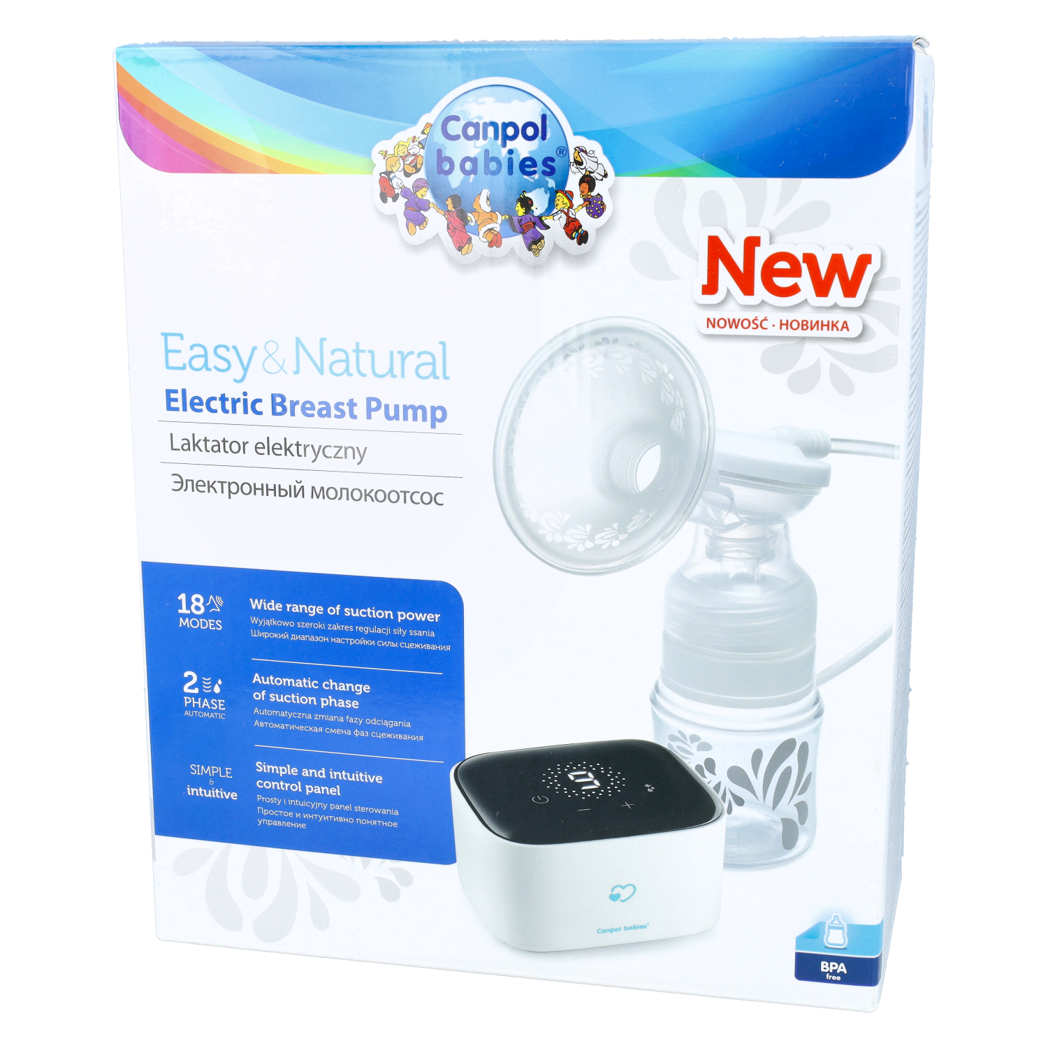 Canpol - babies, laktator elektryczny, 12/207, 1 sztuka