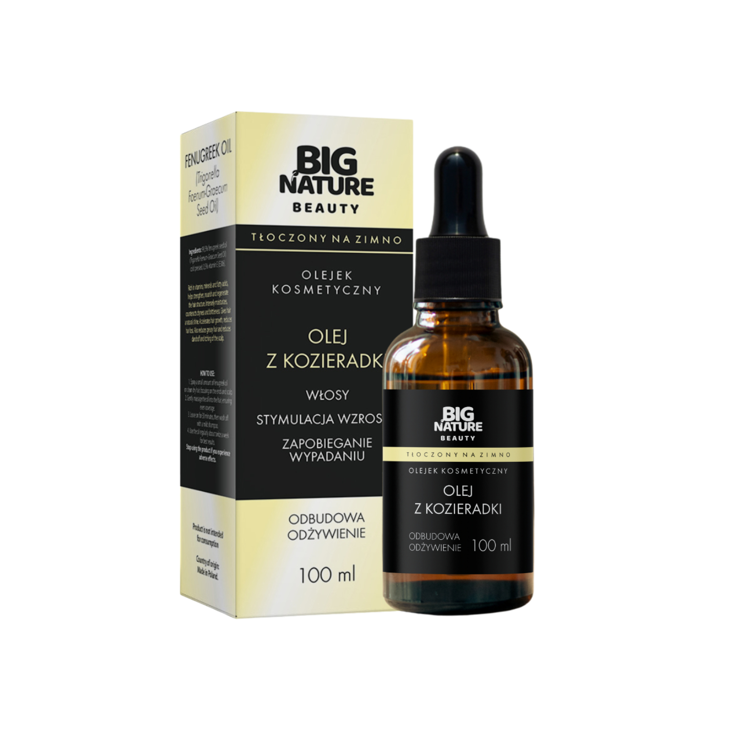 Big nature - olejek kosmetyczny z kozieradki, 100 ml