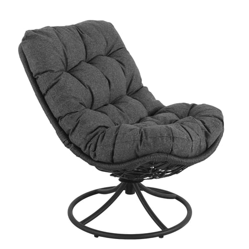 Gartensessel MELIA - Schwarz