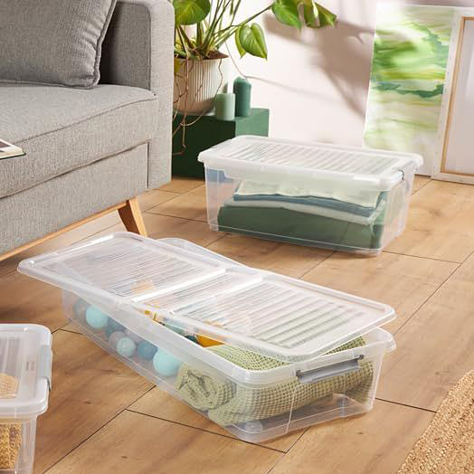 Keeeper Leo pojemnik do przechowywania 59x38x24 cm przezroczysty 1100100100000 - Wysyłka w 24h