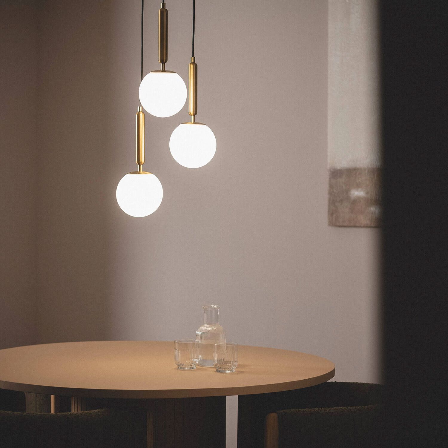 Abruzzo Palazzo lampa wisząca 3x20 W złota ABR-LWPAL-3XE27