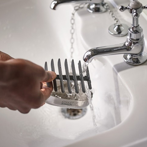 Joseph Joseph Easy Store Luxe mydelniczka stojąca stal 70579