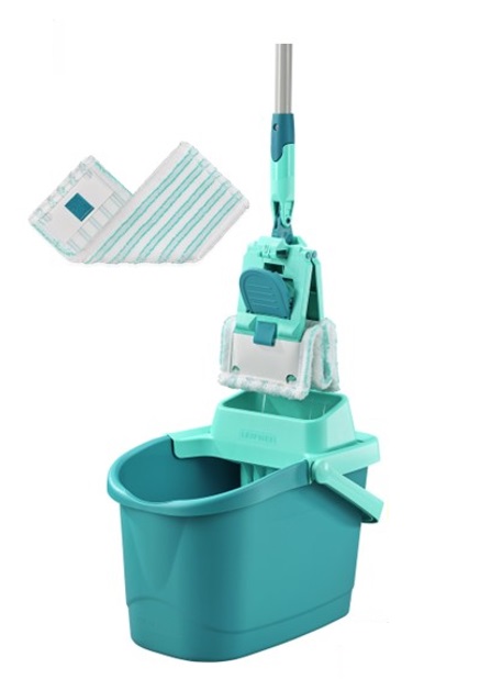Leifheit PowerClean mop z wiadrem i kijem 55515 - Wysyłka w 24h