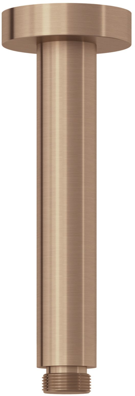 Kludi A-QA ramię prysznicowe 15 cm sufitowe brązowy szczotkowany 66515N1-00