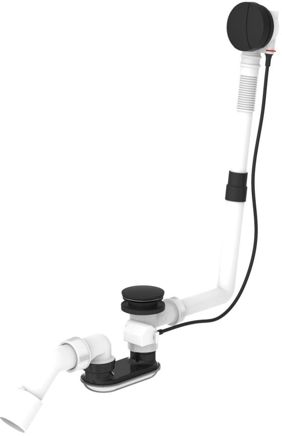 Laufen Palomba syfon do wanny czarny H2951424500001