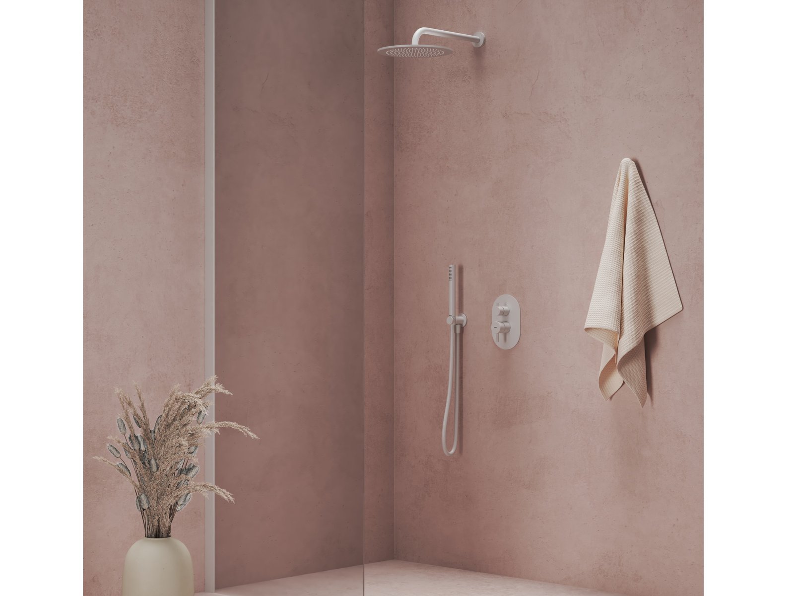 Ravak Espirit bateria wannowo-prysznicowa podtynkowa biały mat X070251