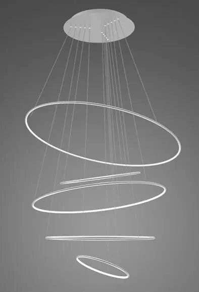 Altavola Design Led Shape lampa wisząca 1x192 W srebrna LA085/P_150_in_3k_silver_dimm