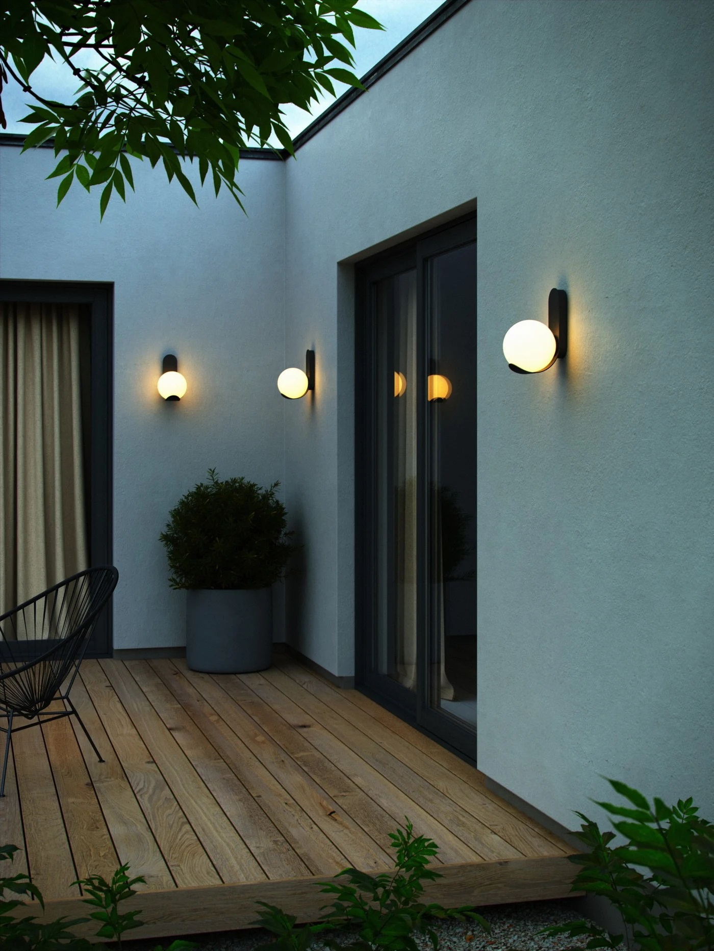 Nordlux Dalius kinkiet zewnętrzny 1x10 W czarny 2418271003