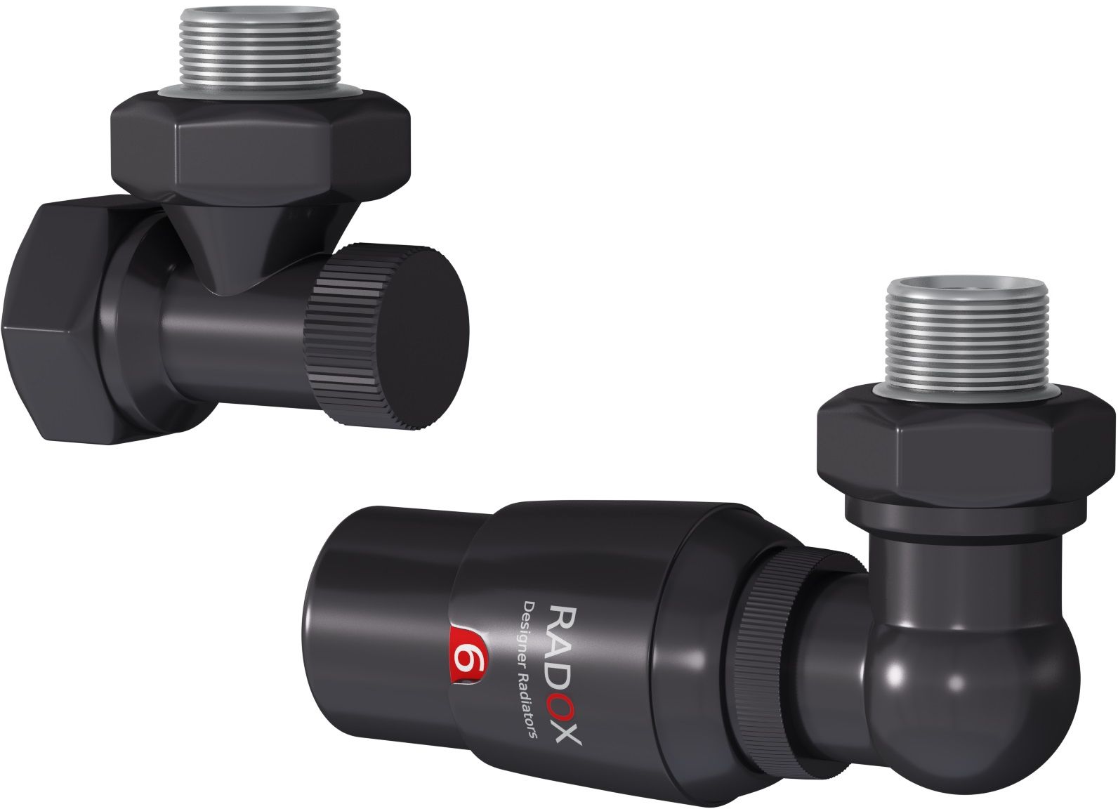 Radox RX11 zestaw termostatyczny prawy czarny matowy VT-RX-11.9005M.P