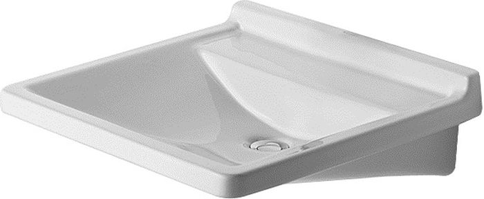 Duravit Starck 3 Vital Med umywalka 60x54,5 cm ścienna prostokątna biała 0312600000