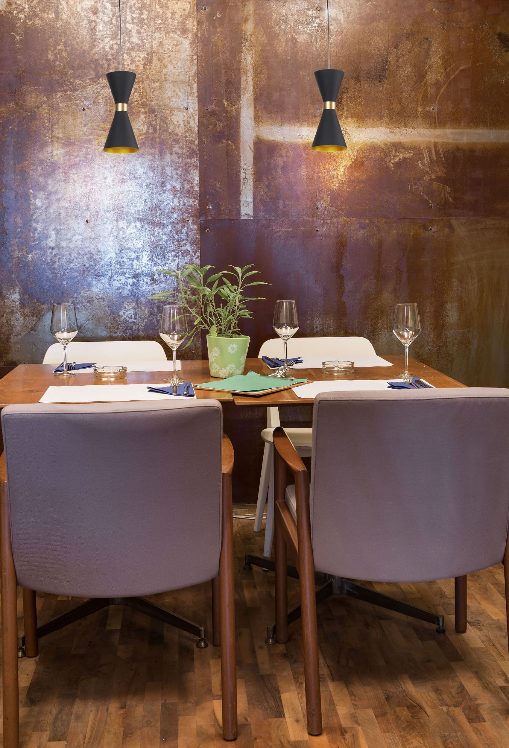 MaxLight Cornet lampa wisząca 1x5W czarno/złota P0330 - Wysyłka w 24h