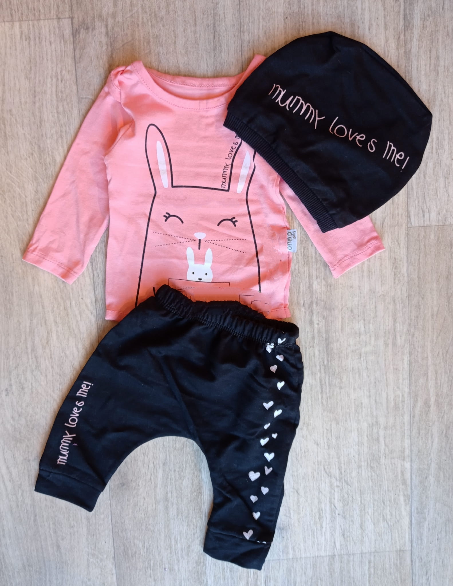 Komplet dla dziewczynki 3 części