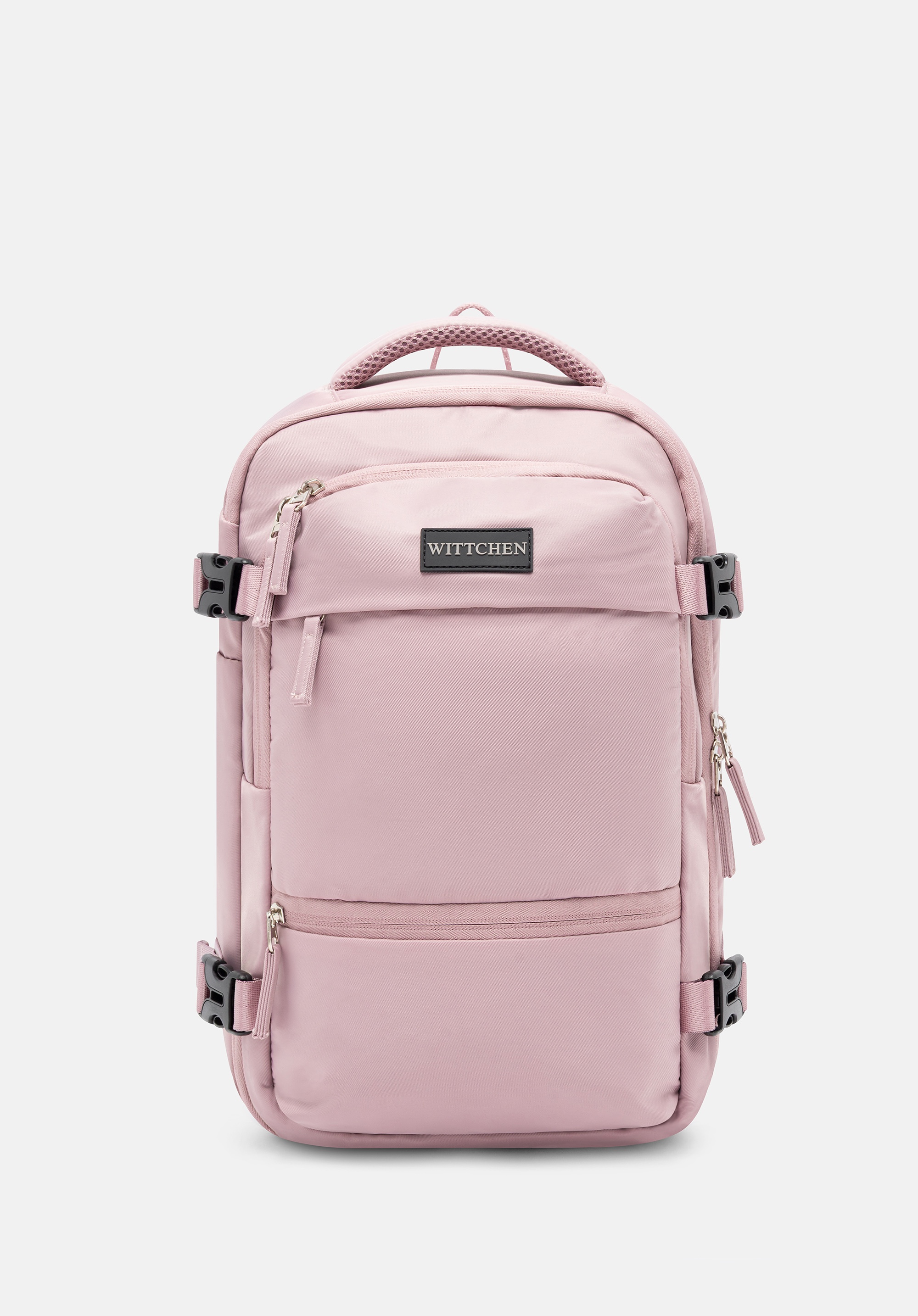 Dodatkowe rabaty - Plecak wielofunkcyjny do samolotu z poszerzeniem różowy