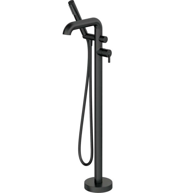 DEANTE Bateria wannowa wolnostojąca SILIA z zestawem prysznicowym cza