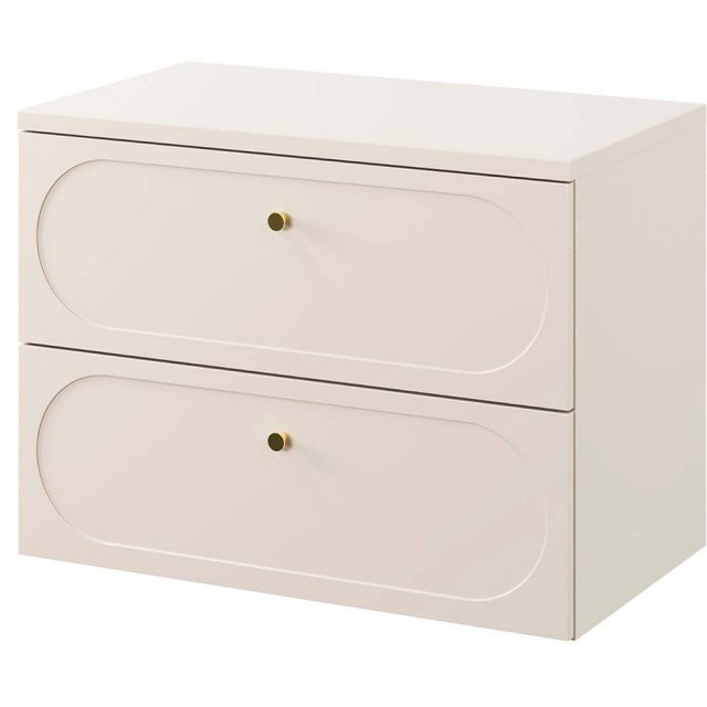 COMAD Szafka podumywalkowa DONNA SAND z blatem SAND 80 cm