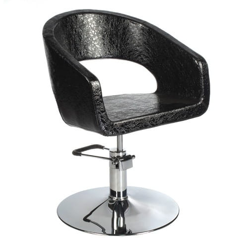 Bs fotel fryzjerski paolo bh 8821 czarny lux