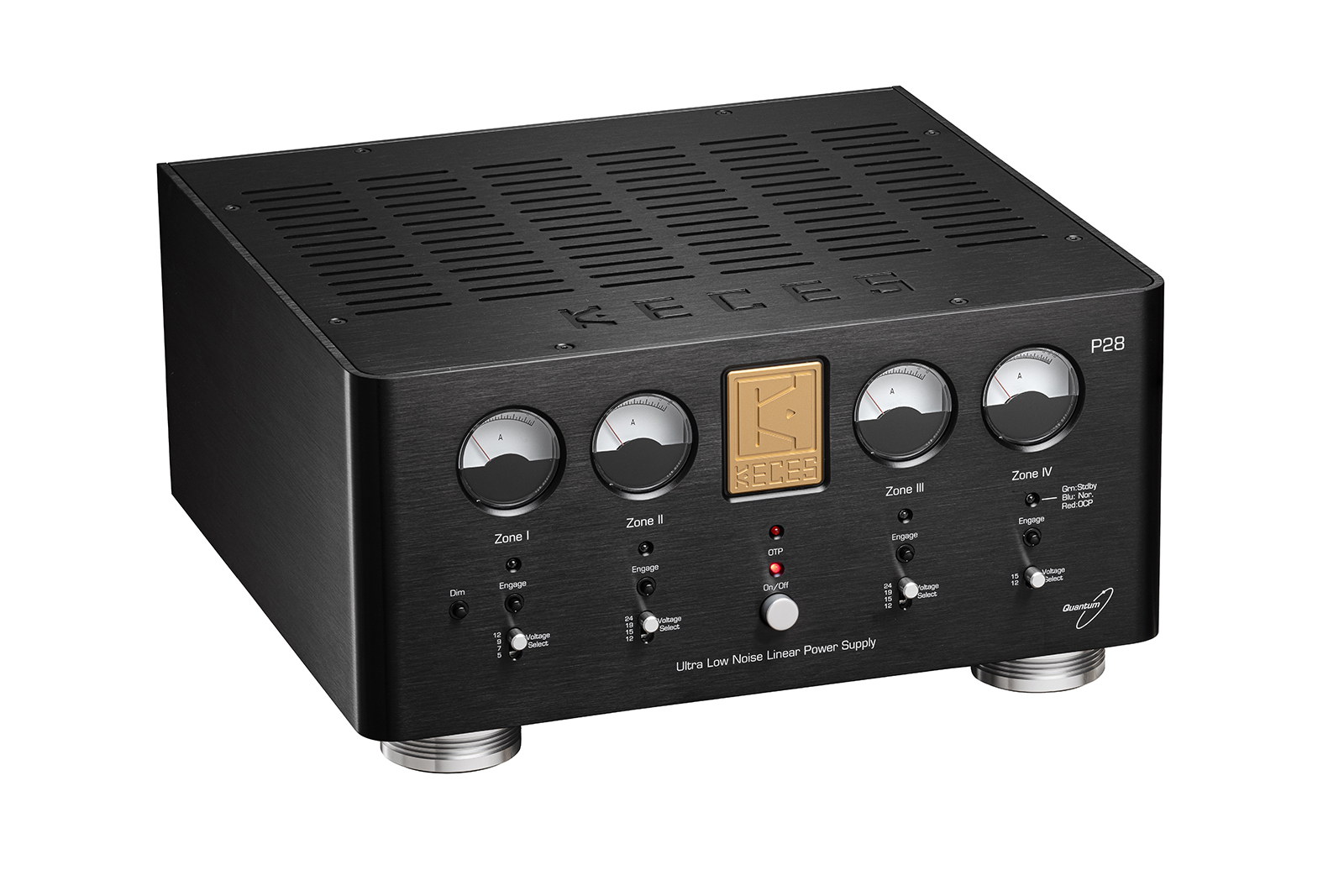 Keces audio p28 – ultra-niskoszumny liniowy zasilacz flagowej klasy (28a)