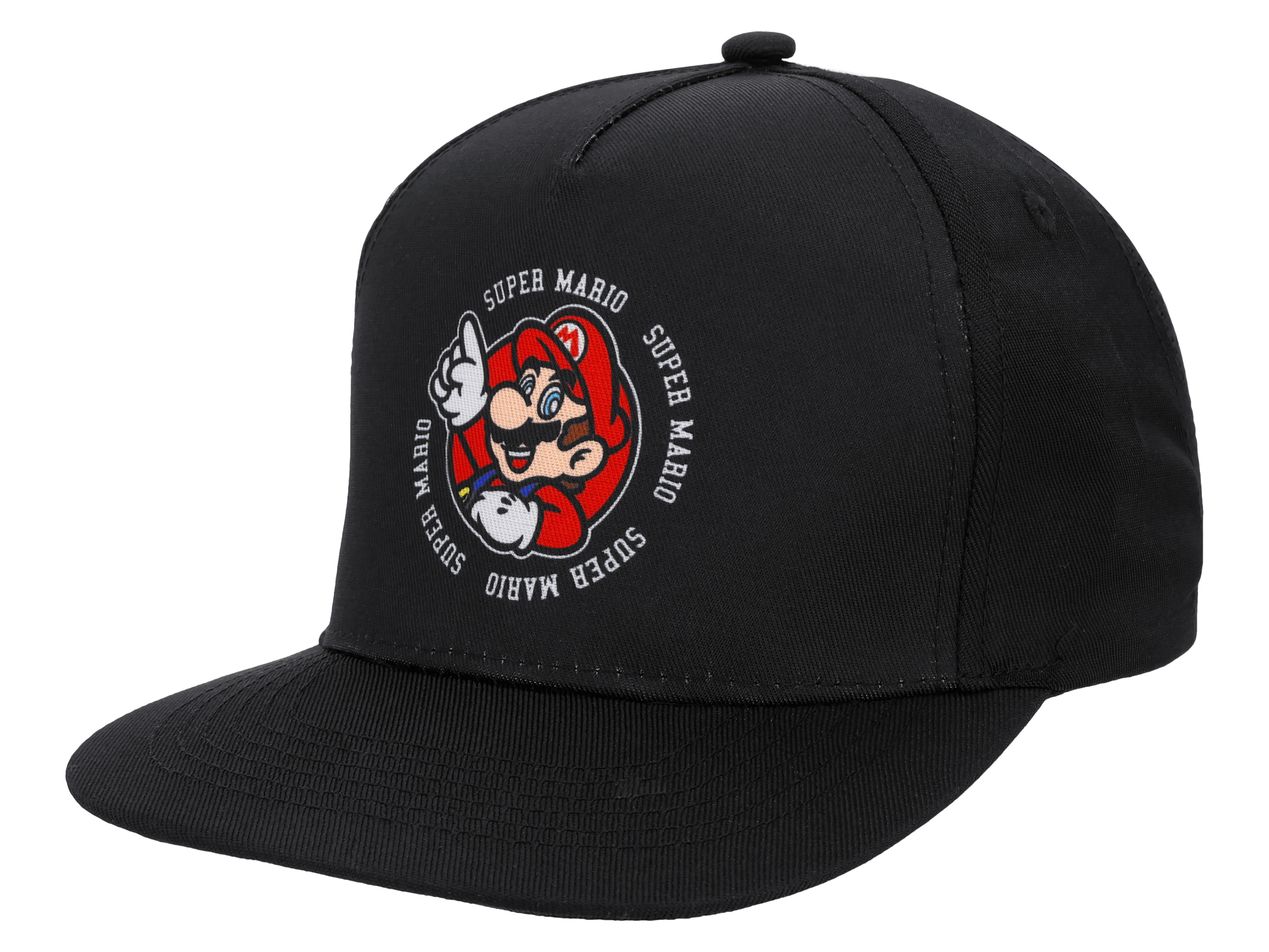 Czapka z daszkiem chłopięca Czarny