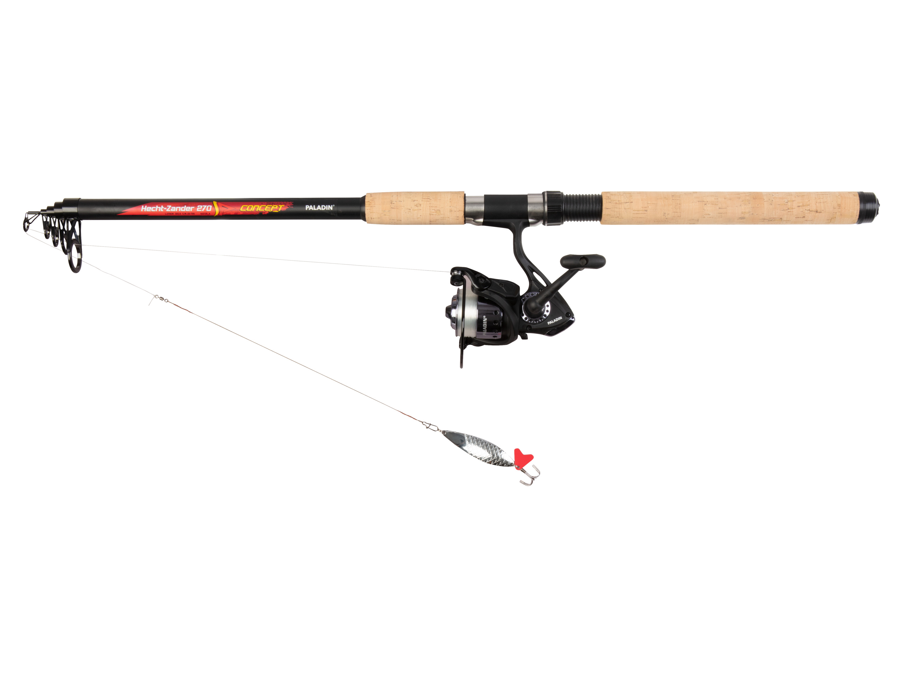 Paladin Zestaw do łowienia ryb Szczupak/ sandacz, 2,70 m