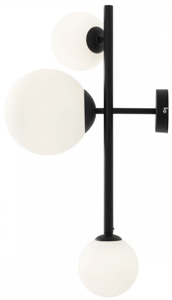 Darmowa Dostawa - Kinkiet 3x60 W czarny Aldex Dione 1092Y1