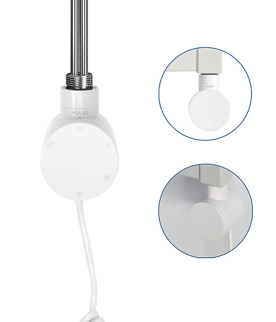 Darmowa Dostawa - Grzałka elektryczna 600 W chrom Instal Projekt Yuuki YUUKI06C3