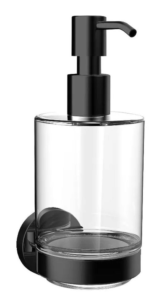 Darmowa Dostawa - Dozownik do mydła czarny Emco Round 432113300