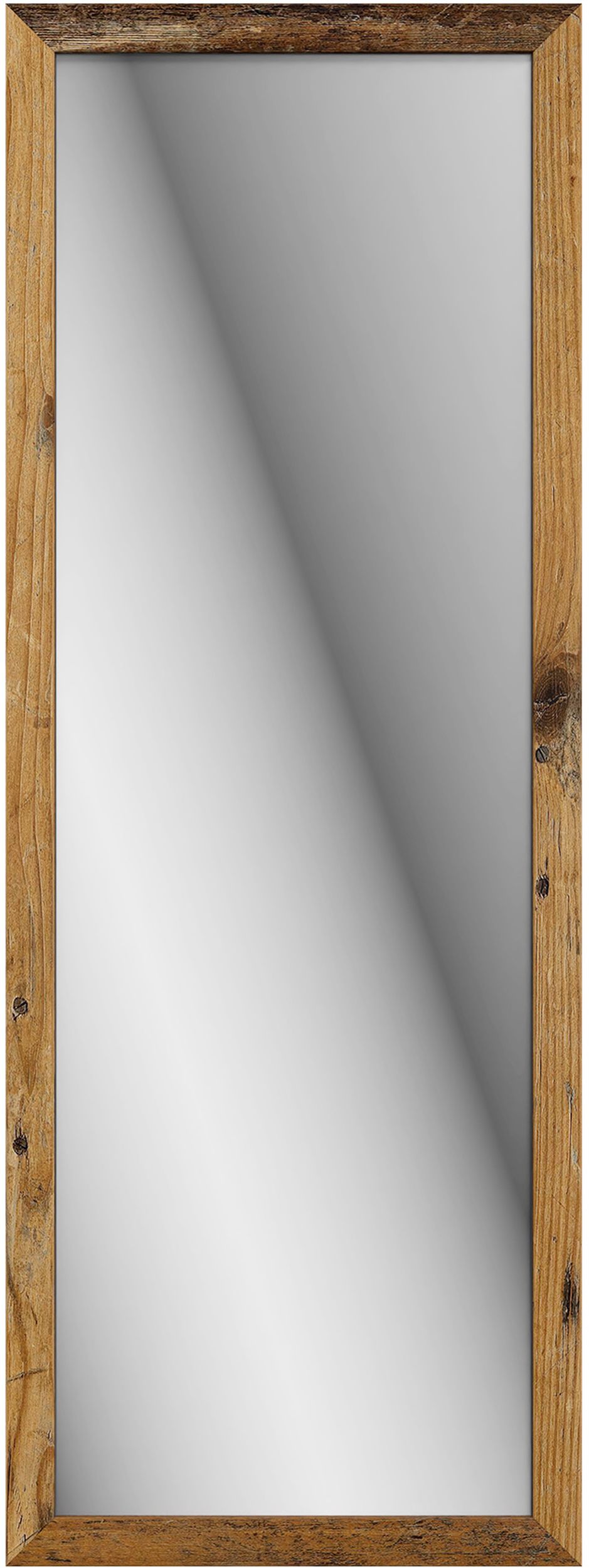 Darmowa Dostawa - Lustro 47x127 cm prostokątne drewno Styler Kiruna LU12441