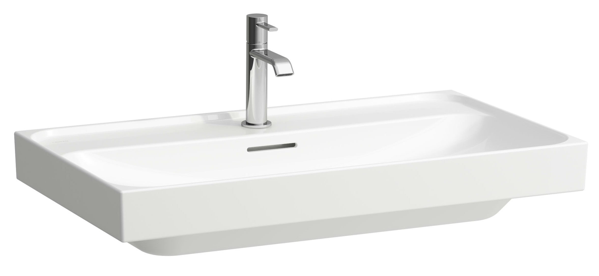 Darmowa Dostawa - Umywalka 80x46 cm prostokątna ścienna biała Laufen Meda H8161174001041