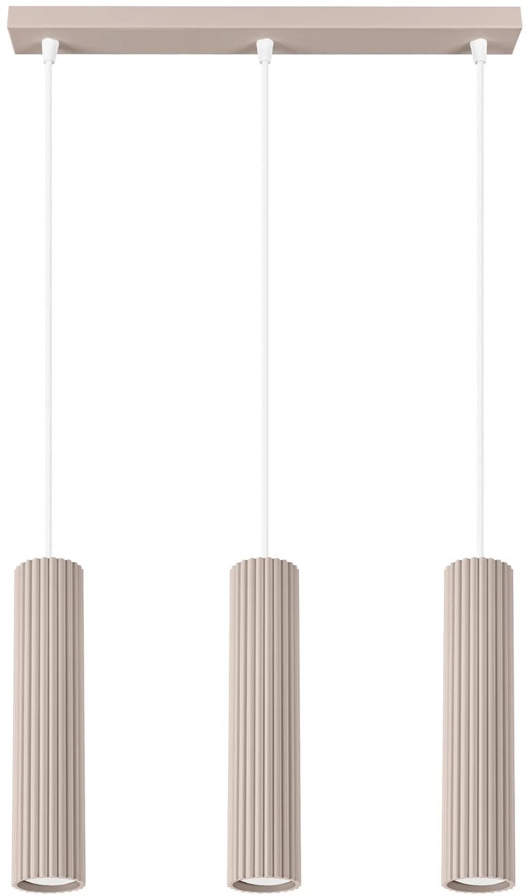 Darmowa Dostawa - Lampa wisząca 3x10 W Sollux Lighting Karbon SL1774