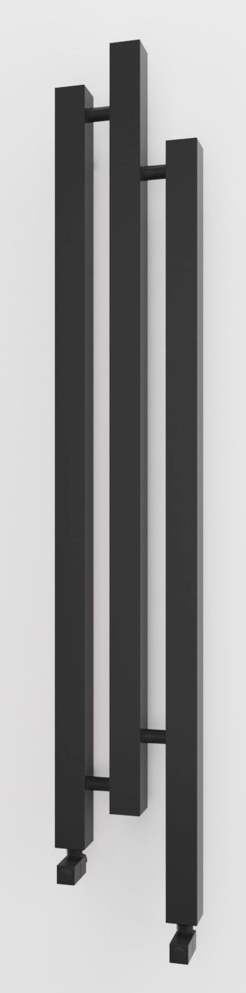 Darmowa Dostawa - Grzejnik łazienkowy dekoracyjny 166x23 cm czarny Imers Cubic G00523016605