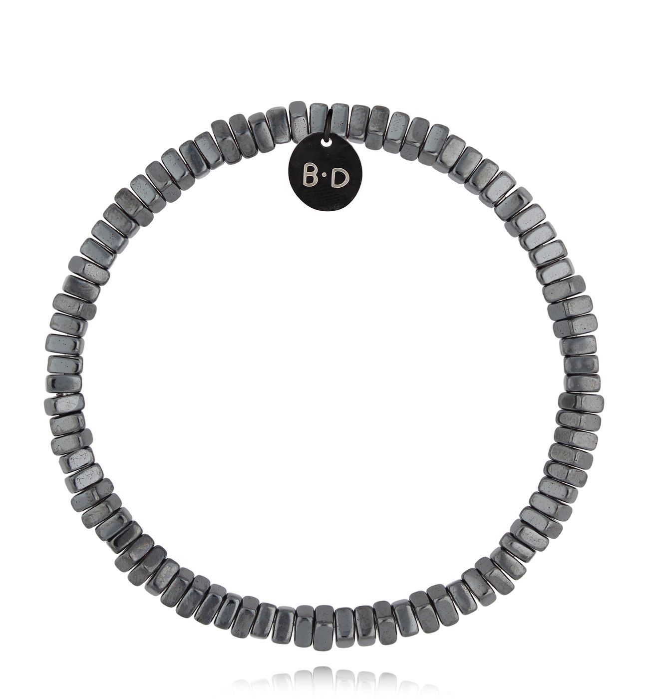 Bransoletka ze stalowymi hematytami Dynamic BTW2508