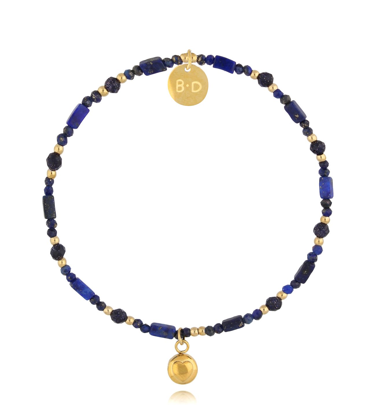 Bransoletka z turmalinami i Nocą Kairu - By Dziubeka