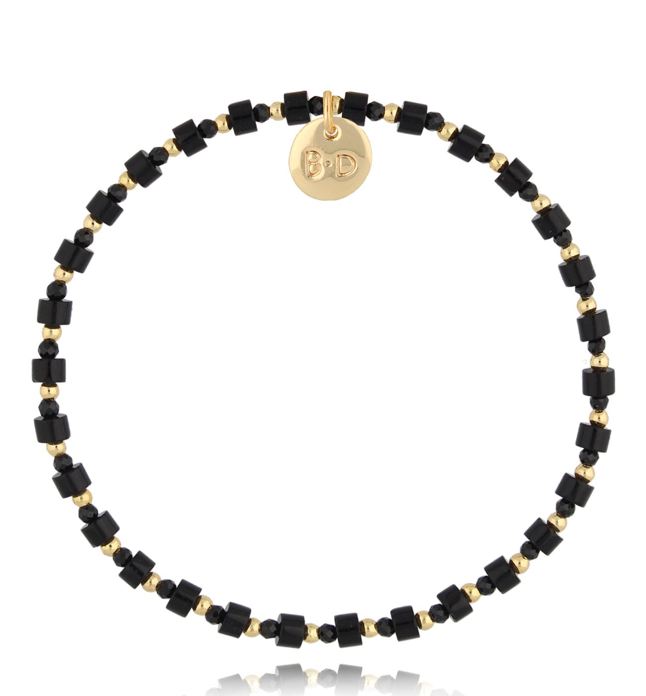 Bransoletka z agatami i turmalinami BTW2794