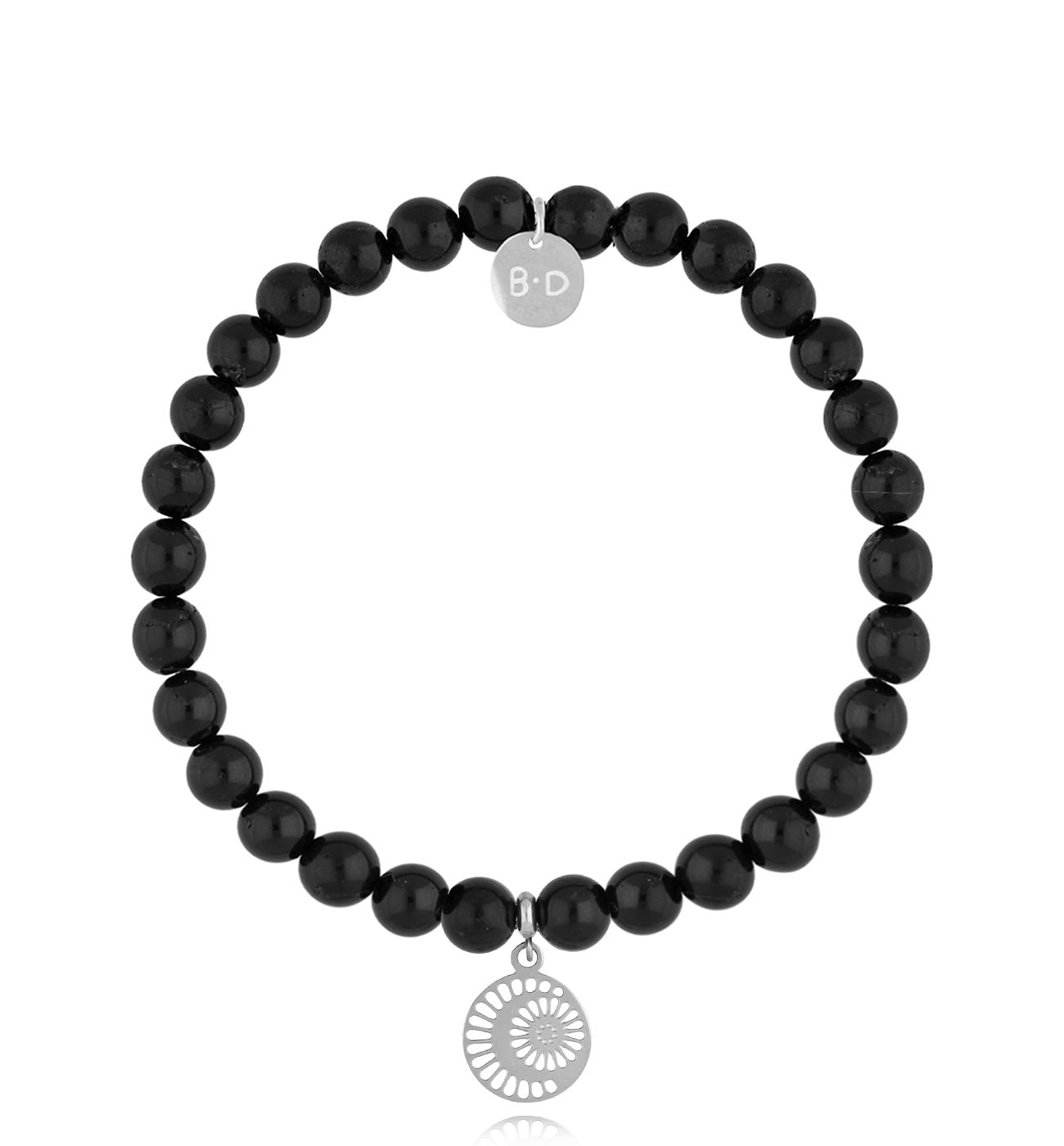 Bransoletka czarna z turmalinami Astrid BTW2399