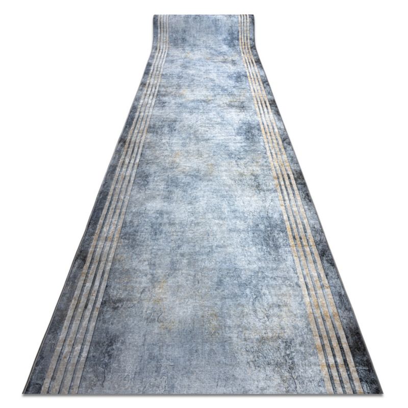 Chodnik RugsX 60x140 cm srebrny 288080 1 szt.