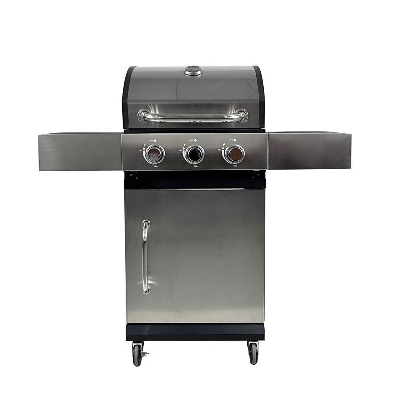 Stalowy grill gazowy MTG QL-09 z 3 strefami 1 szt