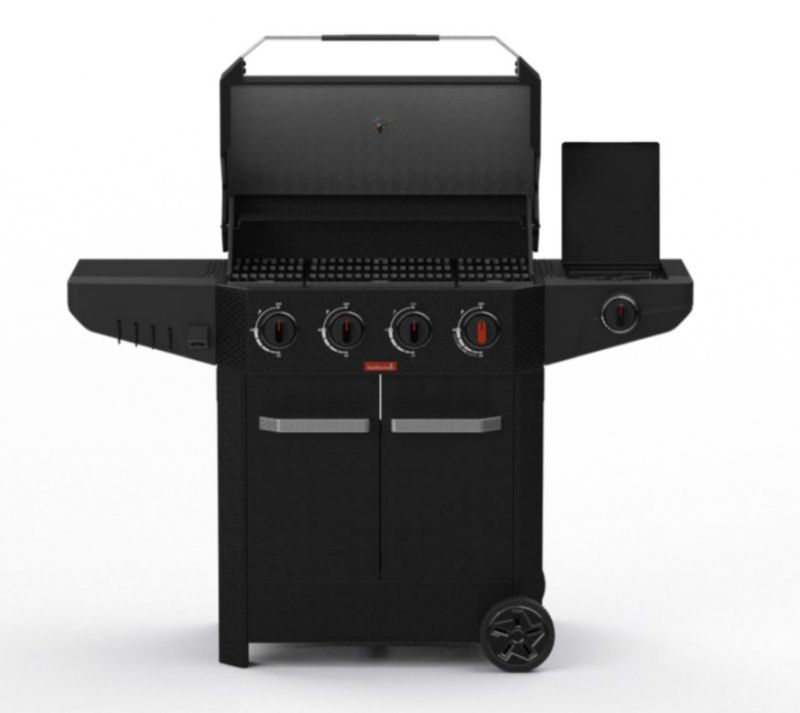 Grill gazowy BARBECOOK LUCA 412 żeliwny ruszt duży 1szt.