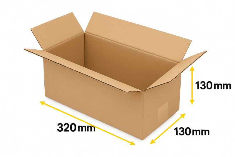 Pakiet - Karton Neopak Klapowy 320x130x130mm - 50 szt.