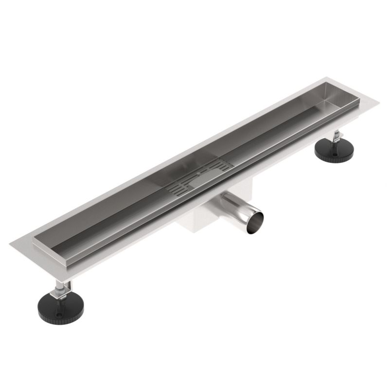 Korpus odpływu liniowego SEVANTE 110 cm inox FLAT 1 szt.