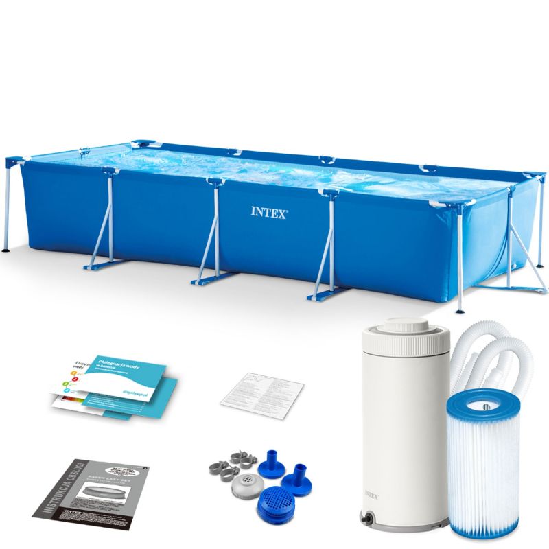 Basen ogrodowy Intex stelażowy 450x220x84cm 28274 1szt.