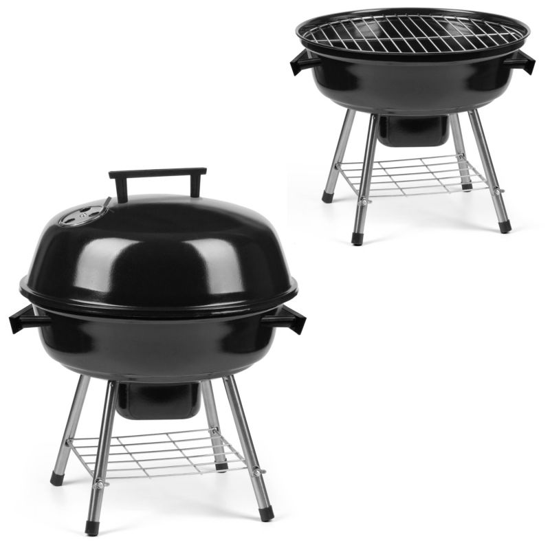 Grill Węglowy Fieldmann Fzg 1103B 37 Cm Popielnik Zamykany 1Szt